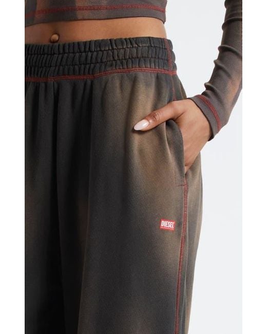 DIESEL Multicolor P-Zeniz Cotton Sweatpants