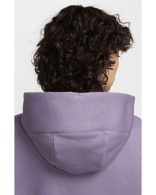 Nike Purple Sportswear Phoenix Fleece Pullover Hoodie