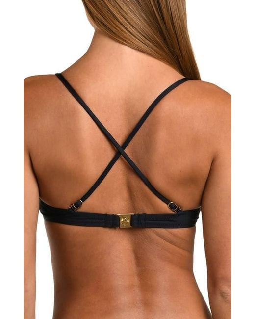 Sunshine 79 Black Underwire Bikini Top