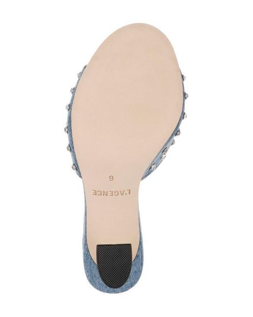 L'Agence Blue Lucienne Sandal