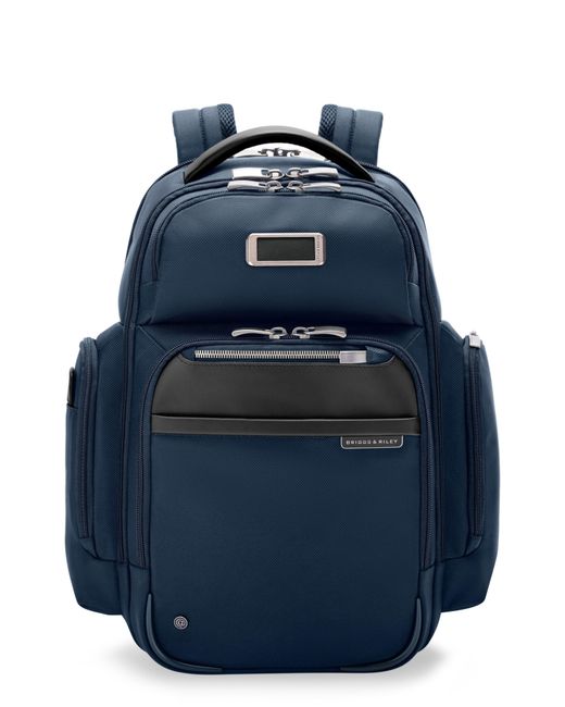 Briggs & Riley Blue Medium Work Cargo Backpack