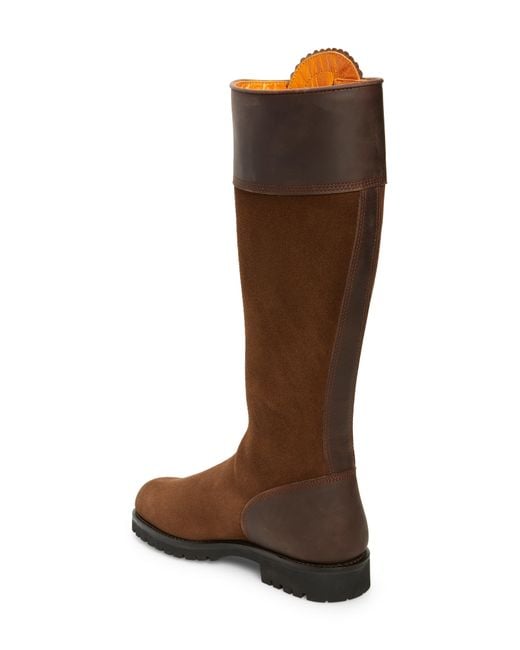 Penelope Chilvers Brown Inclement Long Tassel Waterproof Knee High Boot