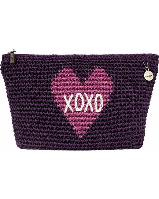 The Sak Purple Essential Medium Pouch