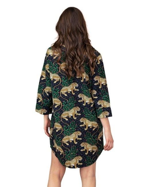 Printfresh Green Sleep Shirt