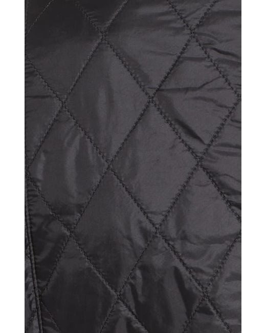 Barbour Black Flyweight Quilted Jacket