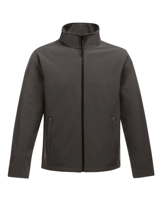 Regatta Gray Standout Ablaze Printable Softshell Jacket for men