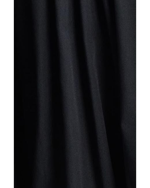 Mango Black Gaia Pintuck A-Line Dress
