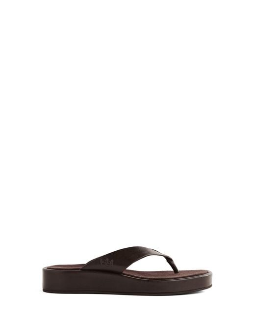 Reformation Multicolor Eden Platform Flip Flop