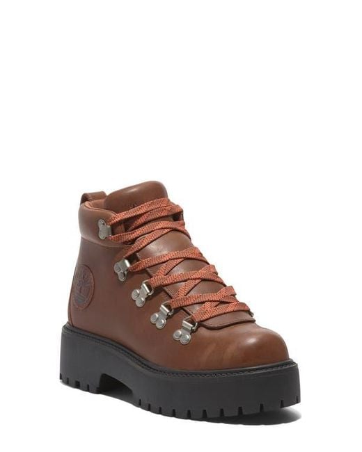 Timberland Brown Stone Street Platform Boot