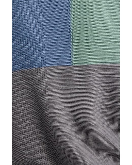 Paul Smith Blue Colorblock Cardigan for men