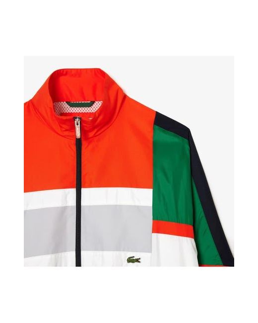 Lacoste Green Colorblock Windbreaker for men