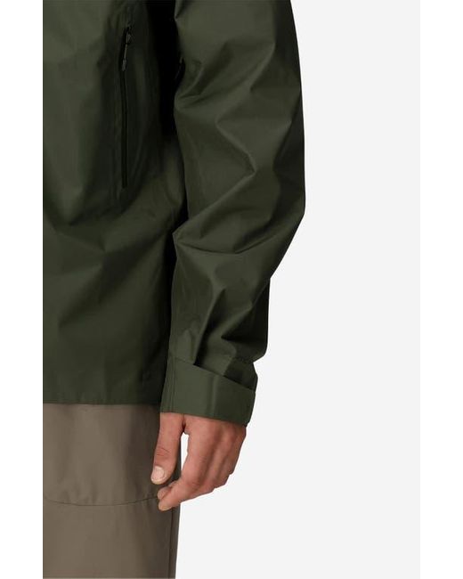 Marmot Green Minimalist Pertex Waterproof Hooded Jacket for men