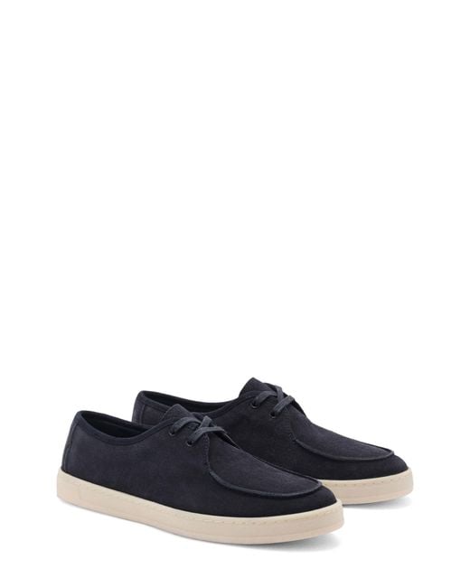 Mango Blue Suede Boat Shoe for men