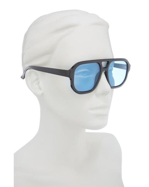 BP. Blue Aviator Sunglasses