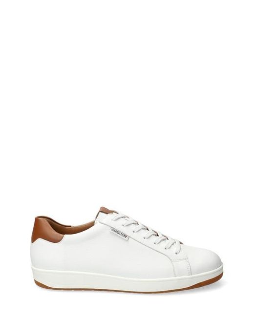 Mephisto White Hasko Low Top Sneaker for men