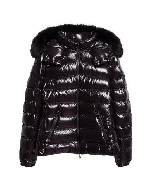 Moncler Black Badyf Hooded Down Jacket