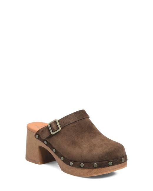 Kork-Ease Brown Tess Studded Clog