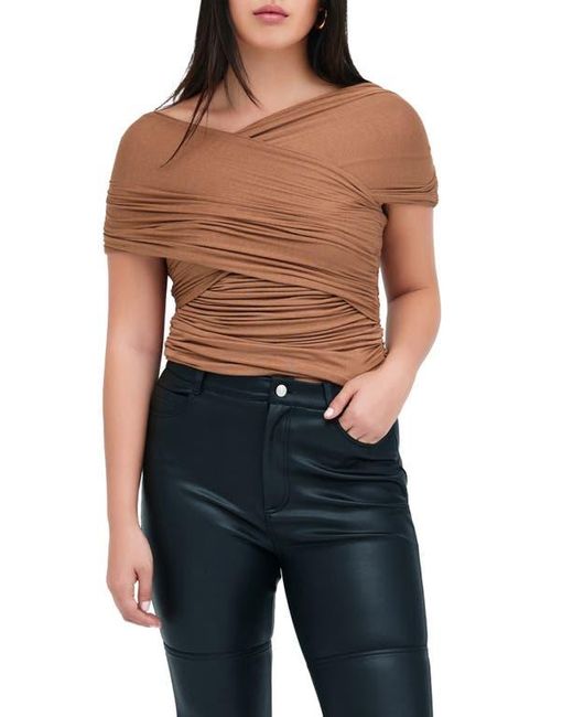 MARCELLA Alyssa Infinity Jersey Top in Blue | Lyst