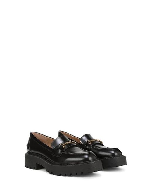 Sam Edelman Black Leah Platform Loafer