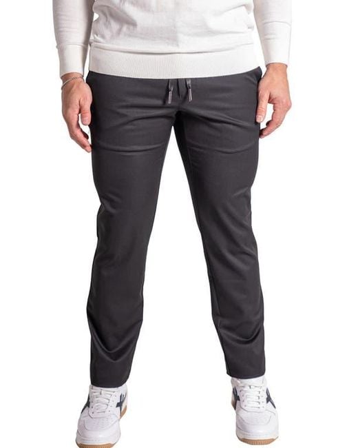 Maceoo Blue Ascension Drawstring Pants for men
