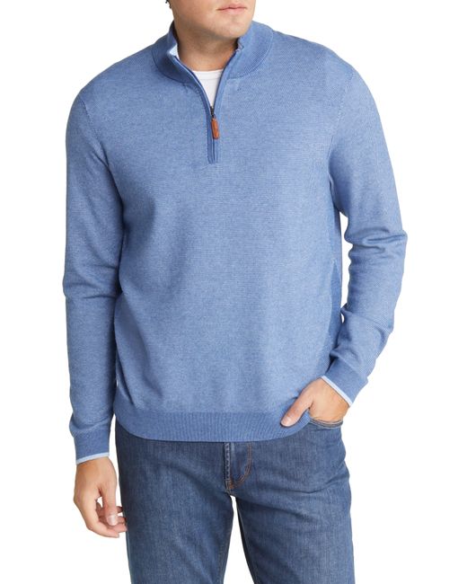 Tommy Bahama Coolside Islandzone® Half Zip Pullover in Blue for Men | Lyst