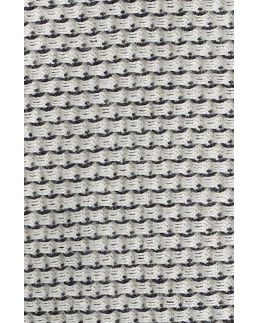 Rag & Bone Gray Norton Knit Camp Shirt for men