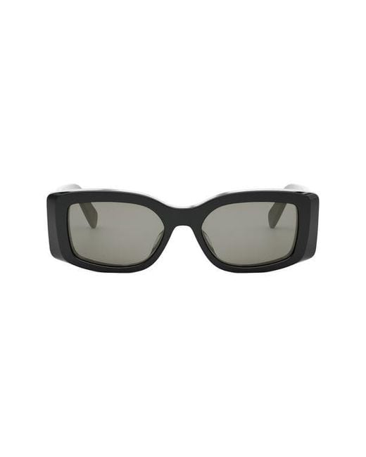 Céline Multicolor Triomphe 53Mm Rectangular Sunglasses