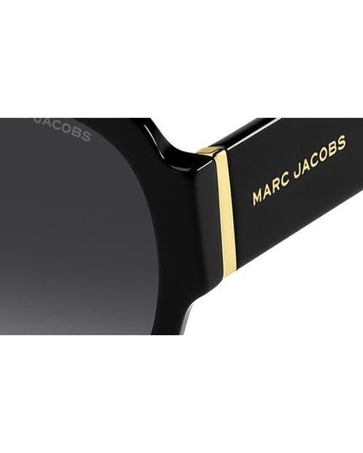 Marc Jacobs Black 59Mm Gradient Pilot Sunglasses for men