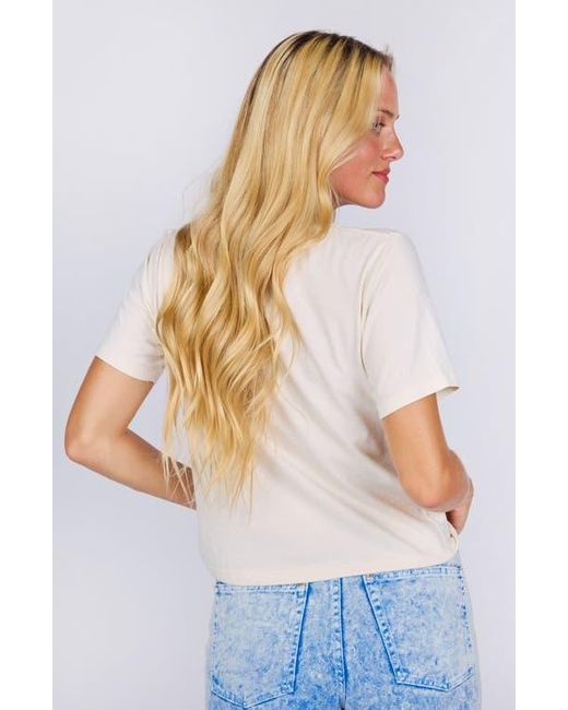 Mokuyobi White Crop Tee
