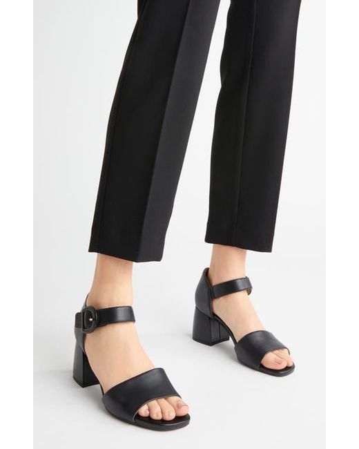 Vionic Black Chardonnay Block Heel Sandal