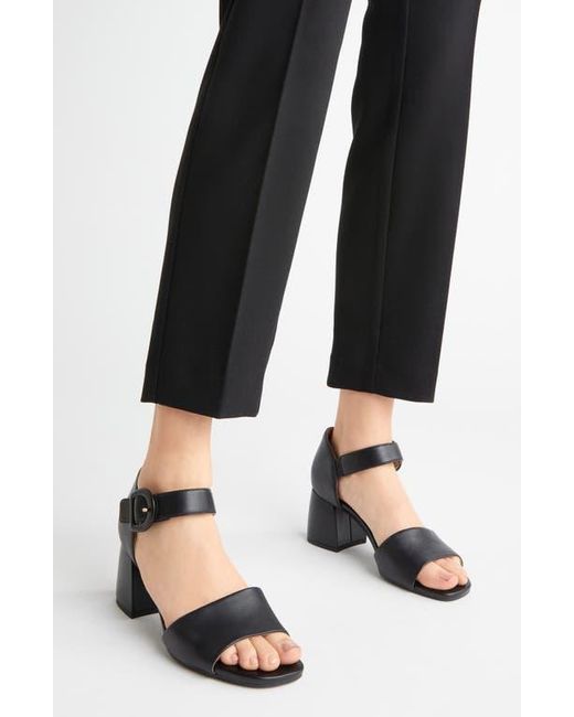 Vionic Black Chardonnay Block Heel Sandal