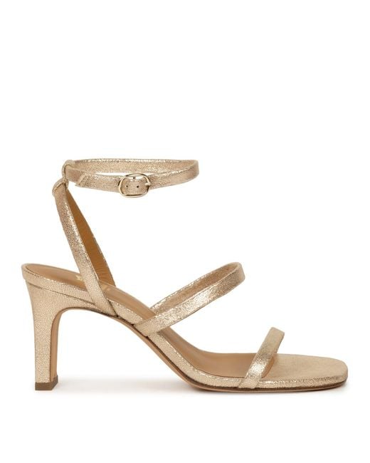 Bobbies Metallic Casey Heeled Sandals