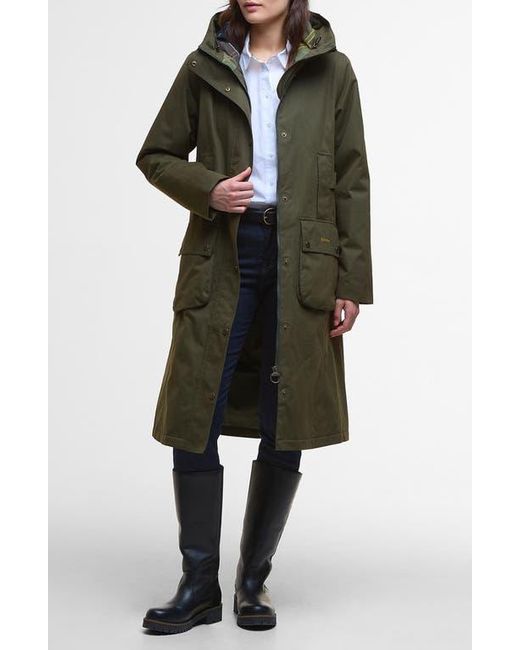 Barbour Black Bamburgh Hooded Waterproof Jacket