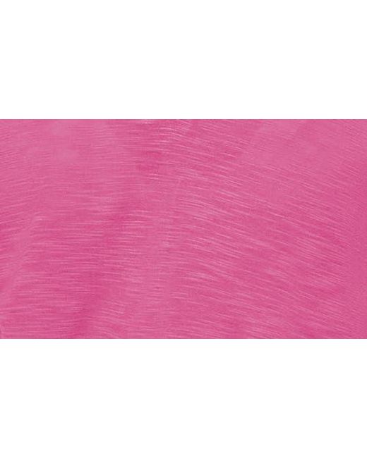 Becca Pink Breezy Basics Cover-Up Mini Sundress