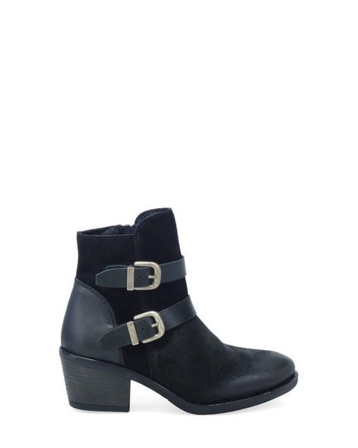 Miz Mooz Blue Dayla Moto Bootie