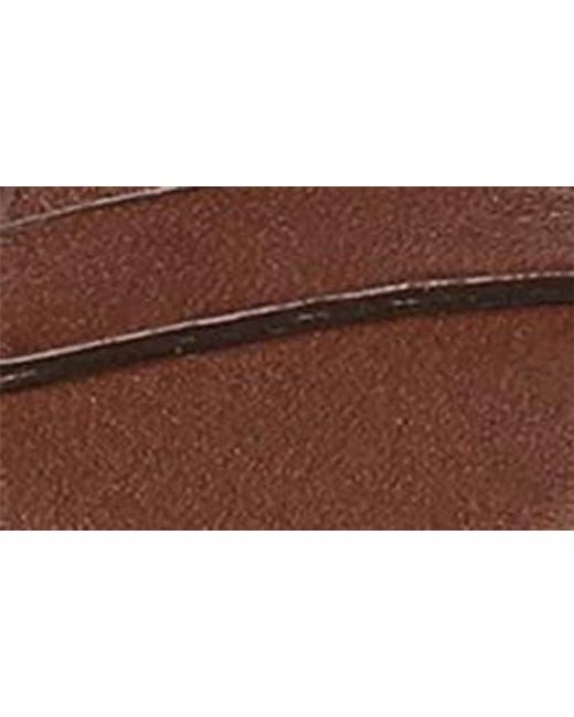 Sarto Brown Etta Toe Loop Sandal