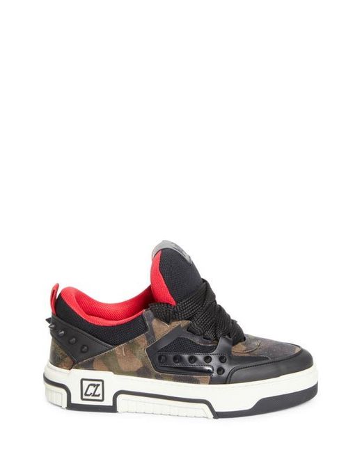 Christian Louboutin Multicolor Astroskate Mixed Media Sneaker for men