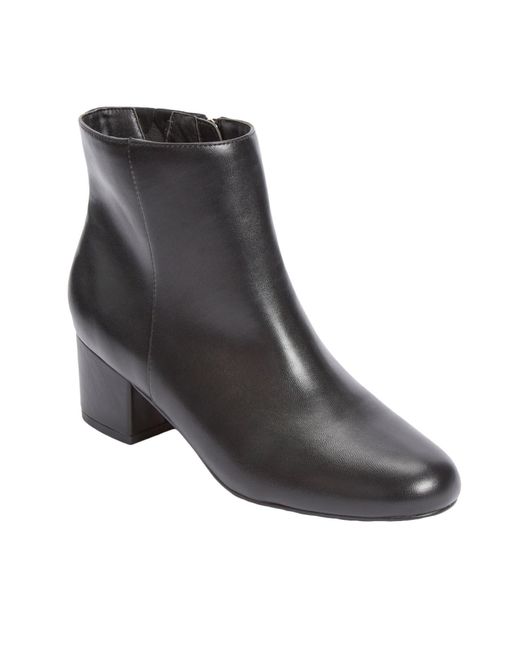 Comfortview Black The Sidney Bootie