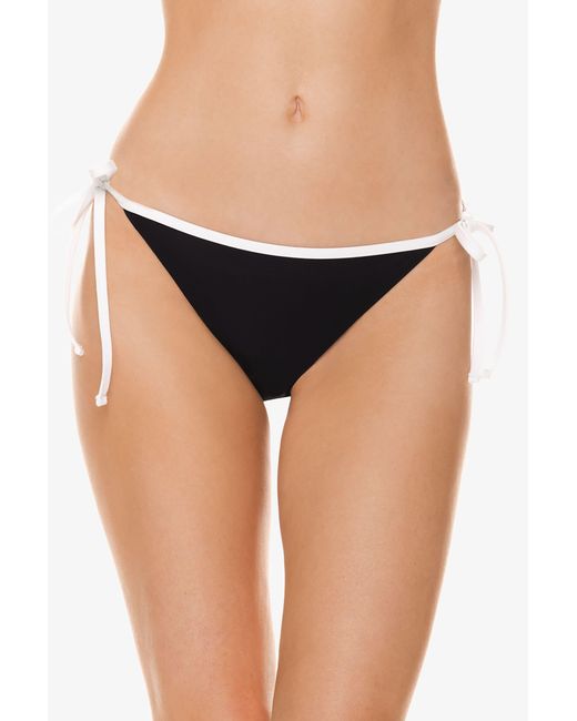 Helen Jon Black String Bottom With Binding