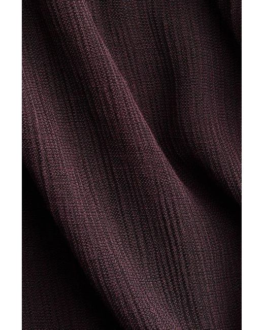 H&M Purple Sheer Drawstring Trousers