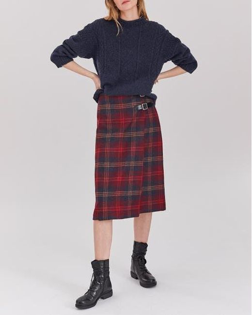 Celtic & Co. Blue Midi Celt Kilt