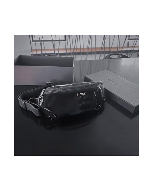 Blvck Paris Blvck Liquid Bum Bag in Black | Lyst
