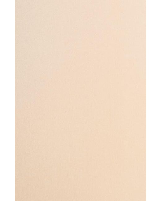 Spanx Natural Spanxsculpt Oncore Open Bust Mid Thigh Bodysuit