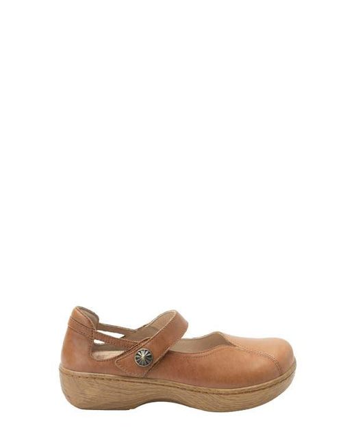 Alegria By Pg Lite Brown Onika Mary Jane Clog
