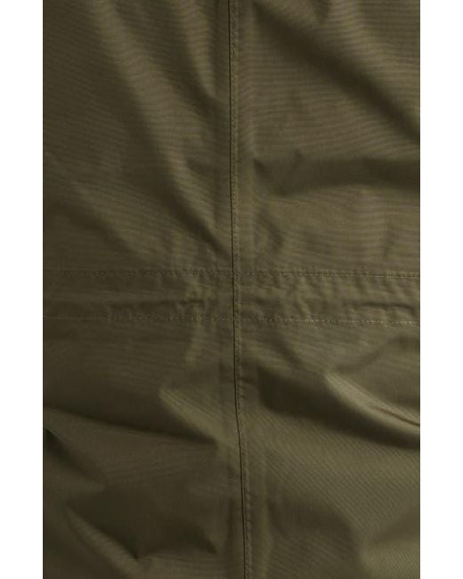 Helly Hansen Green Vega Waterproof Insulated Parka With Faux Fur Trim