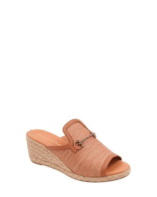 Andre Assous Brown Nomi Wedge