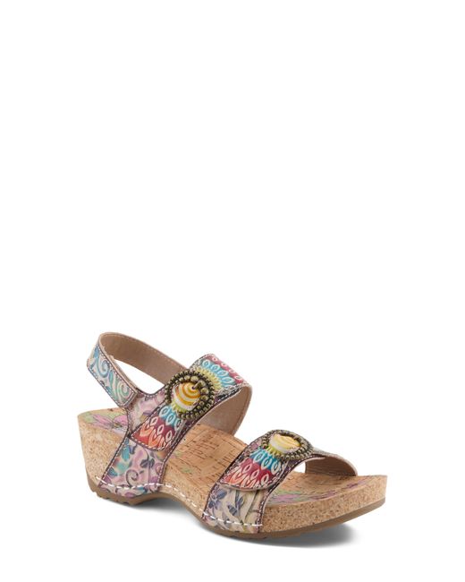 Spring Step Multicolor Colomecool Slingback Sandal