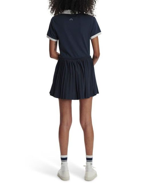 Varley Black Paloma Court Dress With Removable Shorts
