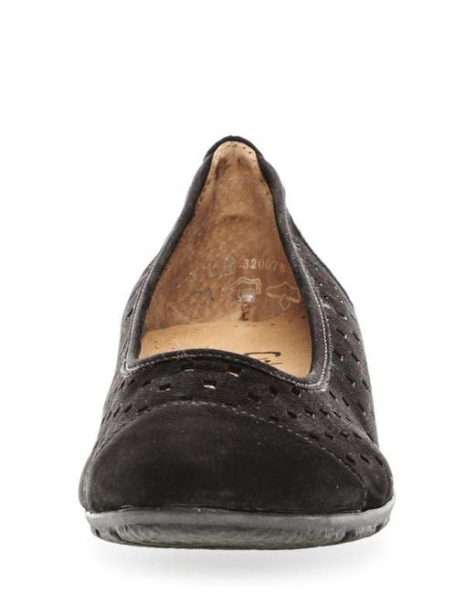 Gabor Black 44.169 Ballet Flat