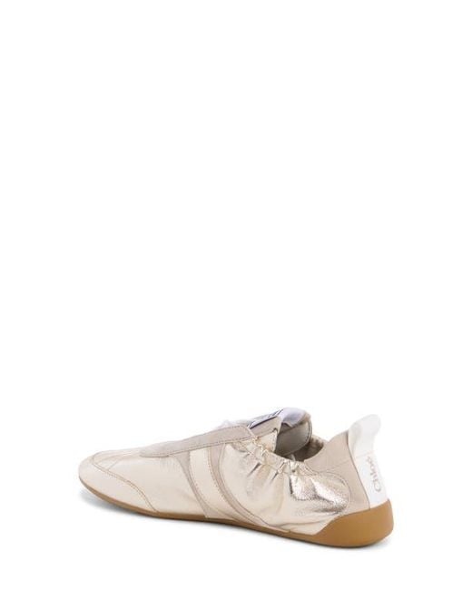 Chloé White Kick Sneaker